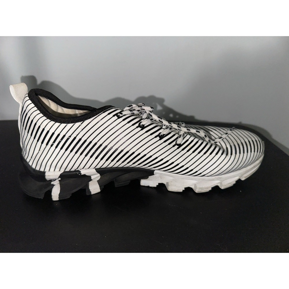 Meinianguan Athletic Shoes Men's White and Black Striped Size 11 Eur/44 - Picture 8 of 11